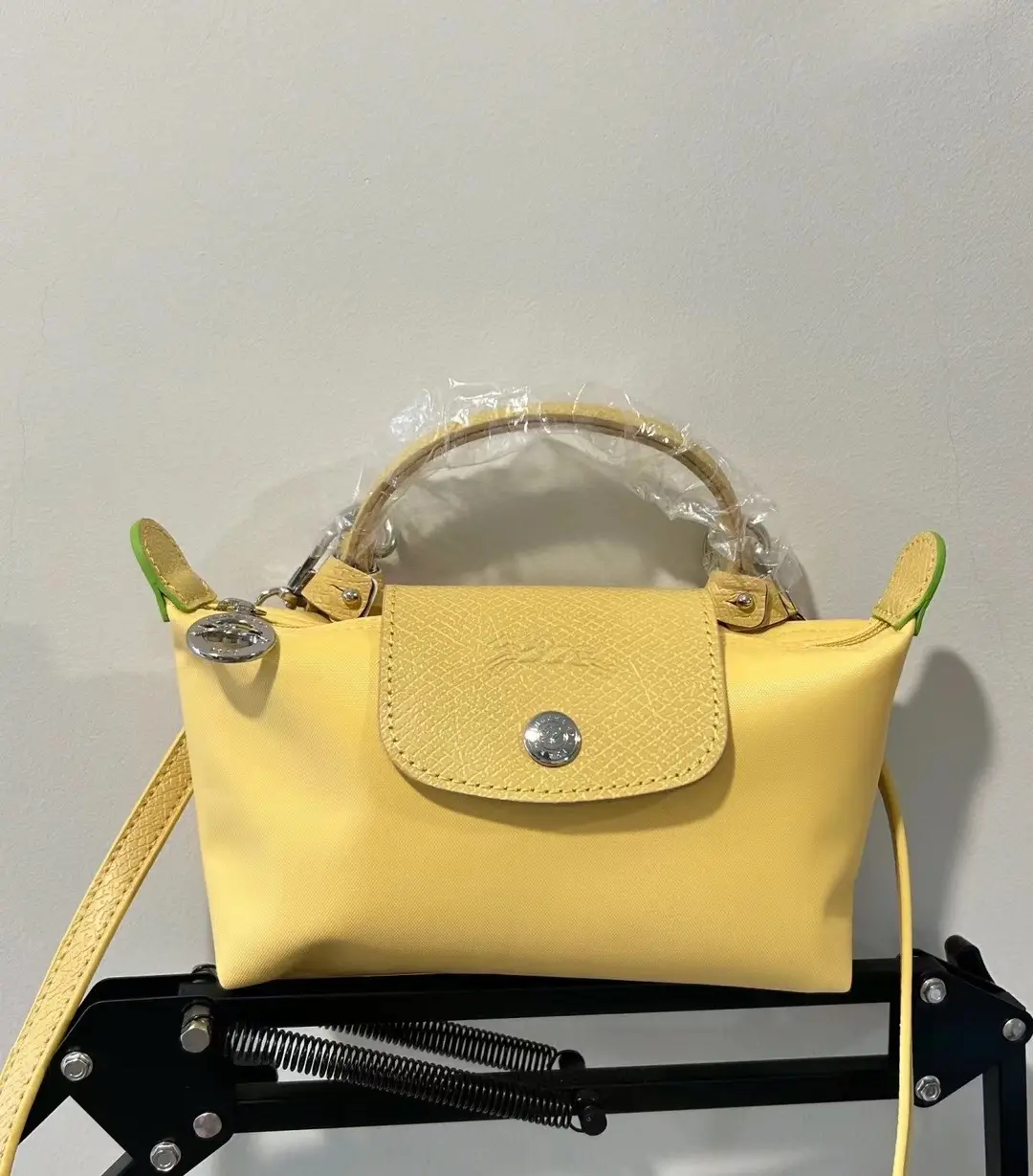 Longchamp mini bag with genuine leather shoulder strap#ladiesbag #longchampbag #longchamps #longchampmini #longchamptote 
