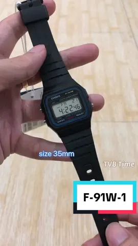 CASIO STANDARD NAM CHÍNH HÃNG F-91W-1 #casio #tvbtime #anhkhue #donghonam #f91 