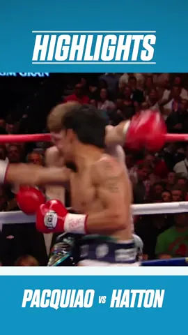 When Manny Pacquiao DESTROYED Hatton 😡 #mannypacquiao #knockout #boxingtok 