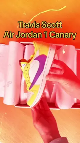 Travis Scott x Air Jordan 1 Canary Unboxing #travisscott #jordan1travisscott #aj1travisscott #cactusjack #jordan1 #sneakerunboxing #fenom #travis 