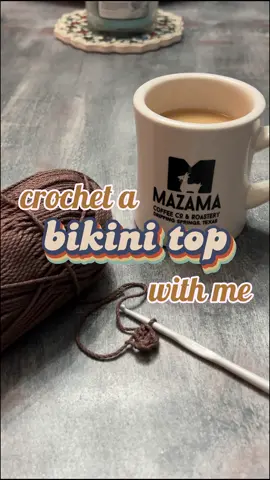 crochet a bikini top with me i used the @Hobby Lobby yarn bee yarn in coffee for the first bikini & the sugar’ n cream yarn for the second one:)  video: https://youtu.be/yjrGVTcEQJc?si=kwGqpcUjiuwC44gm #crochetwithme #yarn #yarntok #crochetersoftiktok #crochettiktok #crochettok #crochetaddiction #hobbylobby #joanns #sugarncreamyarn #yarnbee #bikini #crochettop #crochetbikini #crochetpattern #crochetideas #crochetproject 