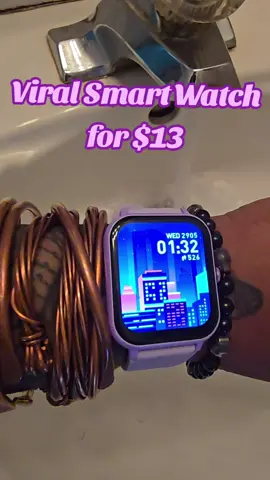 I'm impressed with how many features this start watch has for it only being $13. 