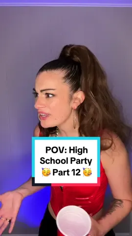 POV: High School Party. Part 12. #pov #funny #comedy #skit #school #party 