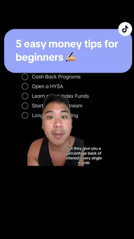 personal finance for beginners. How to save and grow your money for beginners. #personalfinancetips #cashback #hysa #moneymanagement 