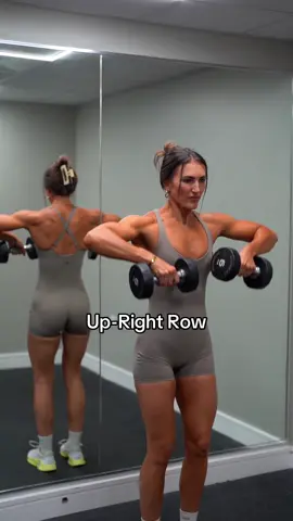 Dumbbell Only Strong Shoulders Workout 💪🏼🤍 Outfit: All in one from @Oner Active in Minky 🫶🏻 #shoulders #shoulderworkout #upperbody #dumbbellworkout #weighttrainingforwomen 