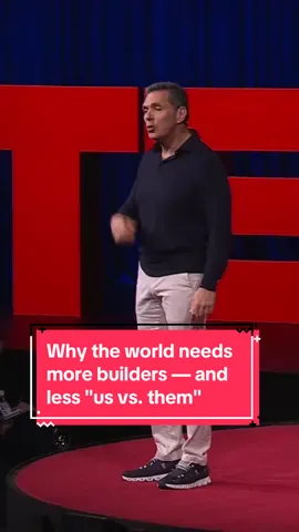 We’re less divided than you think, says social entrepreneur @Daniel Lubetzky. In his TED Talk, he discusses why bringing a builder’s mindset — focused on curiosity, compassion, creativity and courage — to every conversation can help bridge divides and lead to *actually* solving some of the world’s most pressing issues. Visit the 🔗 in our ☣️ to watch his full talk. #TEDTalk #daniellubetzky #builders #division #community #problemsolving 