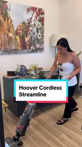 This is the cordless streamline machine by @Hoover Vacuums and it is a beauty! • It vacuums and mops all at the same time  • Super versatile and can be used on hardwood floors, vinyl, laminated floors, tile and soo much more.  • Great for busy people and busy moms and dads  • Self cleaning  Get it now on Hoovers website  #hooverpartner 