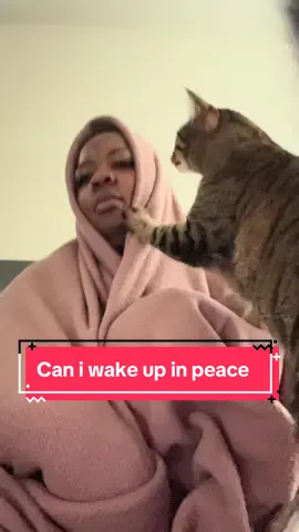 I cant even wake up in peace!!! 