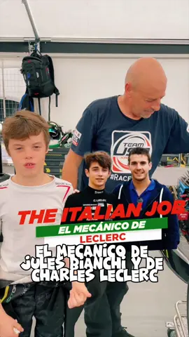El mecánico de Leclerc me arma mi kart! 😎 #f1 #karting #carreras 
