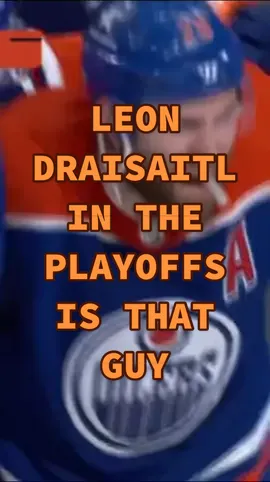 Playoff Leon is HIM #NHL #nhlonsn #edmonton #edmontonoilers #leondraisaitl #draisaitl #StanleyCup #playoffs #stanleycupplayoffs #nhltiktoks #hockeytiktoks 