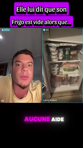 Elles demandent de l’aide a Ad car soit disant leurs frigo est vide… MAIS🤨… #adlaurent #adshow #frigo 