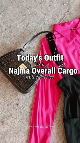 outfit lucu with najma overall cargo #overallcargo #Overall #overallrok #fyp #outfitideas #produklokal 