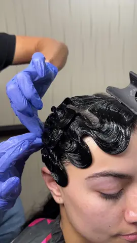 Finger Wave Turtorial , Creating Volume Waves #ballroomhair #ballroomdancehairstyle #haircare #hairtips #hairstyling #fingerwaves #wetwave #gelwave #fingerwavestutorial #hairroutine 