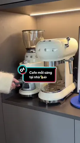1 tách cafe thơm ngon và chất lượng mỗi buổi sáng với combo máy xay và máy pha cafe nhà  Smeg☕☕☕ #smeg #beplephan #kitchenware #dogiadung #homedecor #medecor #reviewdogiadung  #xuhuong #viral #fyp