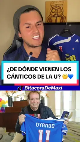 ¿De dónde vienen mis canticos de la U? 🤔💙🤘🏻 #udechile #losdeabajo #chile #futbol