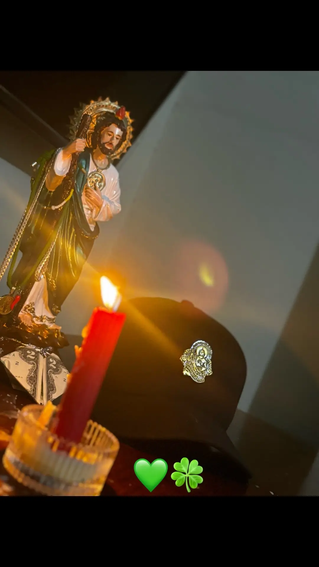 Mi san juditas tadeo 💚🍀#sanjudastadeo💚 