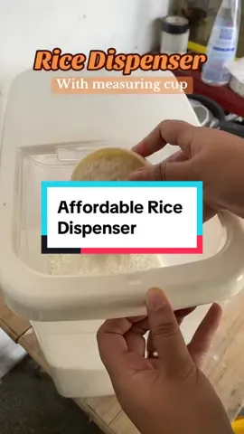 Palitan na natin yung timba 🥰🤣#ricedispenser #ricestorage #rice #ricecontainer 