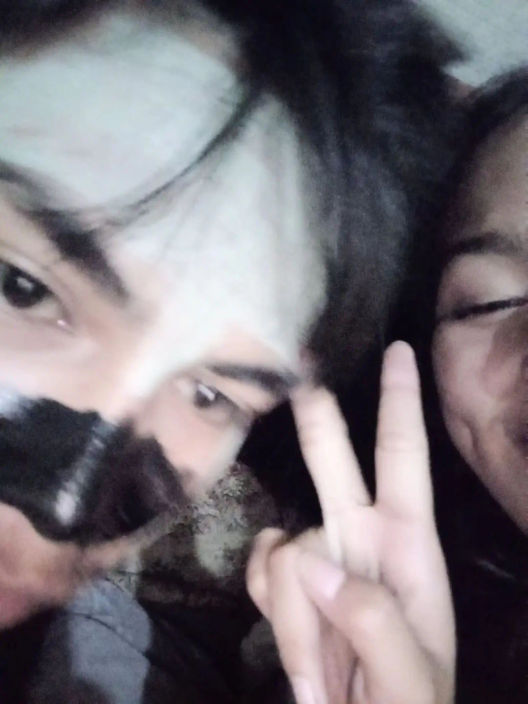 mask with you🤍🐷#fyp #maskeranbarengpacar #lucu