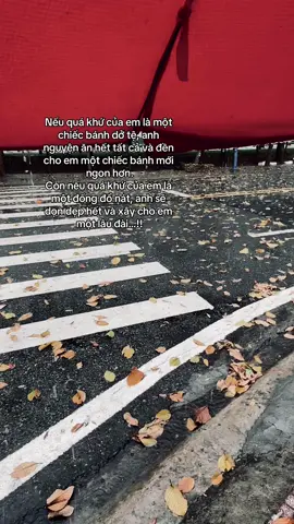 Nếu quá khứ của em là một chiếc bánh dở tệ, anh nguyện ăn hết tất cả và đền cho em một chiếc bánh mới ngon hơn. Còn nếu quá khứ của em là một đống đổ nát, anh sẽ dọn dẹp hết và xây cho em một lâu đài…!! #xuhuong 