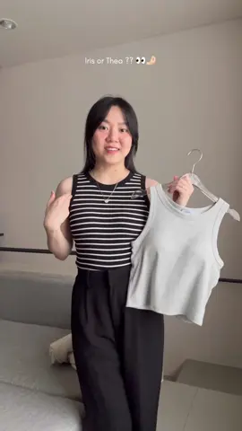 Jadi kalian tim stripes / polos ?? 👀 #tanktop #bratank #tanktopbra 