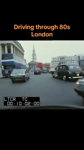 A drive through 1980’s London 🏛️  #london #londonhistory #80slondon #1980s #londonlife #ukhistory #ukculture #londontiktok 