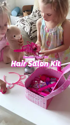 Hair Salon Kit for girls💖👧🏻🎀#golray #golrayofficial #toys #toysforkids #hairstyle #hairsalon #MomsofTikTok #kids #kidsoftiktok #child #toddler #girl #toddlermom #fyppppppppppppppppppppppp #tiktokmademebuyit 