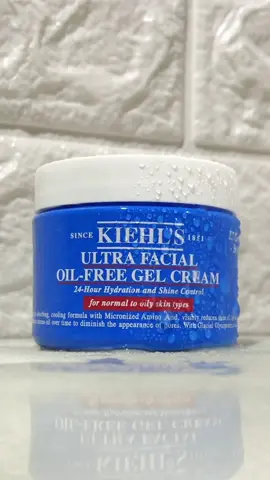 gel type moisturizer is a life saver for oily skin >> #kiehls #kiehlsgelcream #kiehlsultrafacialcream #kiehlsoilfreemoisturizer #kiehlsmoisturizer #recommendedmoisturizer #fyp 