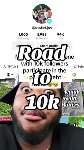 So close yet so far 🥲😭  #payoffdebt #teamwork #roadto10k #momcontentcreator #momcontent #millennialmom #workingmom #workingmomsoftiktok #momtok #blackmomsoftiktok #realisticmomlife #regularmomlife #relateablemom #momlife #boymom #momlifestyle #Lifestyle #contentcreator #microinfluencer #contentcreatorlife #singlemom #singlemomtok #momsidehustles  #hamptons #fypシ゚viral #halleykate #postyourcontent  Road to 10k  Mom follow party  Pay off debt  Mom content creator #MemeCut #MemeCut #Meme #MemeCut 