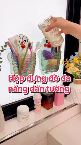 Hộp đựng đồ đa năng dán tường hình hoạt hình siêu dễ thương #hopdungdodanang #hopdungdantuong #hopdungdodantuong #hopdedodanangdantuonghoathinh #giadungtienich 