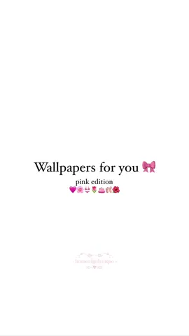 pink wallpapers 🫶🏻🎀🩷 #greenscreen #fyp #foryou #foryoupage #trend #trending #pink #wallpaper #lockscreen #forthegirls #girls #girlies 