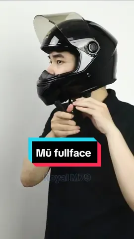 Mũ bảo hiểm fullface Royal chính hãng cho nam và nữ #royalhelmet  #mubaohiem #mufullface #mubaohiemfullface #mufullfaceroyal #m79 