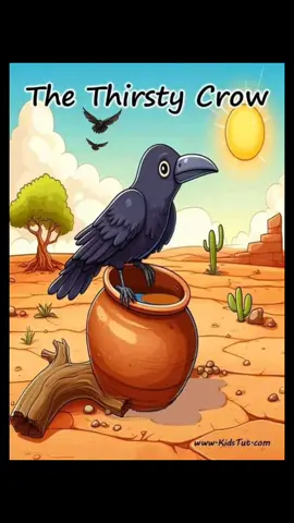 Bedtime Stories | The Thirsty Crow Story 