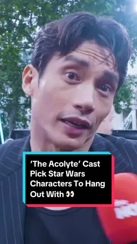 ‘THE ACOLYTE’s Amandla Stenberg, Manny Jacinto and producer Rayne Roberts on which Star Wars characters they’d want to adventure with 😯👀 #amandlastenberg #mannyjacinto #theacolyte #starwars #hansolo #chewbacca #macewindu #rayneroberts @Star Wars @Disney+ @Remy | Film/TV Interviews 🎬 