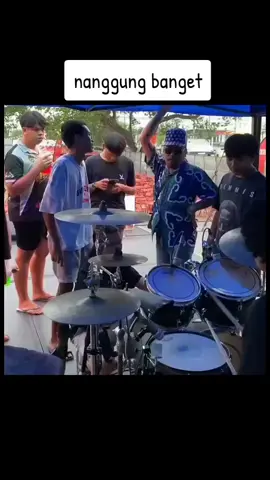 joget nanggung #drumer 