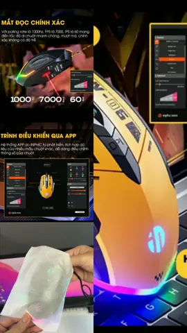 Chuột máy tính gaming chơi game SIDOTECH W6 có dây hỗ trợ macro mọi game có app điều chỉnh chức năng độ nhạy 200/12800 DPI Led RGB tần số quét 1000hz chơi pubg ghìm tâm auto tap combo full kĩ năng liên minh thao tác di chuyển hầu như không có độ trễ mới Giá chỉ 85.000 - 225.000₫!#thinhhanhtiktok #thinhhanh #xuhuong #xuhuongtiktok #xuhuongmoi #chuotcoday #chuot 