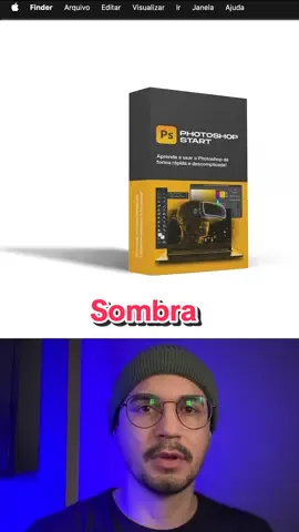 Aprenda criar sombra projetada no photoshop de um jeito bem simples. #photoshop #photoshoptutorial #designer #creative #tutorial 