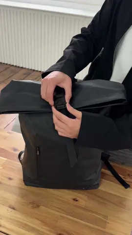 The go to roll-top backpack!  #mensfashion #backpack #ss24 #menswear #fyp 