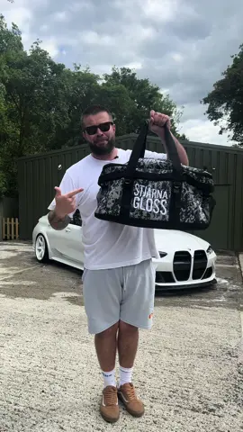 BACK IN STOCK!!!!! 6 months late but they are finally back. Kappsäck detailing hold-all is ready to be shipped. Product tagged down below. Get it in your basket! (Schaefchen isnt on TT 😫) #g80 #te37 #tiktokshop #tiktokmademebuyit #detailing #bag #holdall #camo 