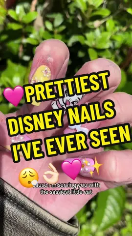 Replying to @Charli 🤍 NAIL DAY🙋🏻‍♀️prettiest nails you’ll ever see 🥹🩷🌼 #mimidarlingbeauty#stammer#stutter#nailday#summernails#disneynails#preppygirl#nailart#nailsoftiktok#2024nails#yellownails @🍒 • C H E R R Y - B • 🍒 
