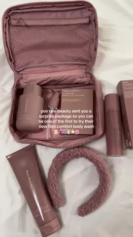 im SO excited to try this new body wash!! out june 4th!!✨💗 thank you @Rare Beauty ! #rarebeauty #selenagomez #rarecollective #losangeles #microinfluencer #prunboxing #prhaul 