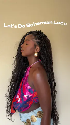 Y’all have asked me a thousand times heres the mini tutorial. The extended video is on my youtube channel!  Hair: @YWigs Official  Pre-looped Crochet Boho Locs with Body Wave Virgin Human Hair Curls #blackgirl #blackgirlhairstyles #fypage #BlackTikTok 
