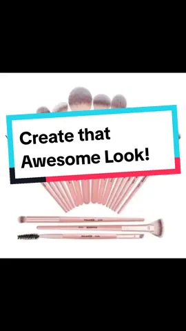 Create that Awesome Look with this 18 piece Makeup Brush Set at unbeatable price of £4.01! #makeup #makeupbrushes #makeupbeginner #makeupartist #makeupprofessional #cosmeticbrush #beauty #TikTokShop #tiktokaffiliate #tiktokaffiliatemarketing 