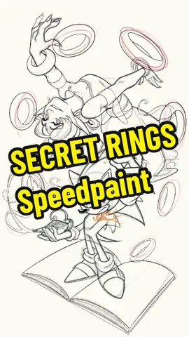 MAKE BELIEVES REBORN 🗣️🧞‍♀️✨ First Sonic game I ever played and it’s still in my top5! RAAAAH #sonic ##sonicthehedgehog #sonicandthesecretrings #sonicart #sonicartist #sonictok #artistsoftiktok 