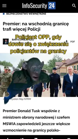 Dla wszystkich w rozjazdach, spokoju i rozsądnego grafiku 😁 #policijosmemos #polskapolicja #policja #police #mundurowka #opp #wyjazd #granica #monkey #oh #no 
