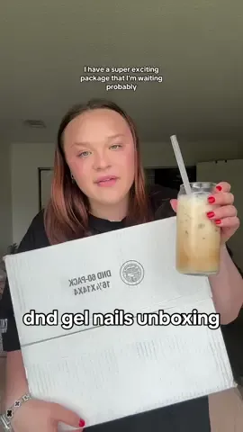 sooo happy this package finally came in🤩 thank you to @Mariah for inspiring me to start doing my nails at home again! maybe ill be half as good as you are🥲🤞🏻 #gelnailsathome #dndnailspolish #dndnails #dndgelpolish #gelnails @dndgel 