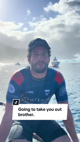 “Gonna try to take you out brother” - #RamziBoukhiam  #ShiseidoTahitiPro 