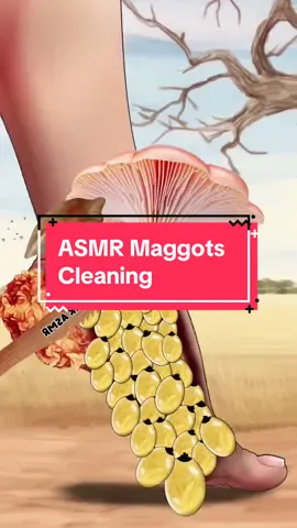 ASMR Maggots & Dog Ticks Removal Animation.. Best of Personal & Healthcare #healthcare #personalcare #animation #asmr #treatment 