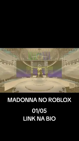 MADONNA NO ROBLOX! DIA 01/06, LINK DO DISCORD NA BIO! @Bangerz Studios  #madonna #roblox #thecelebrationtour #celebration #show #tour #bangerz #fyp 
