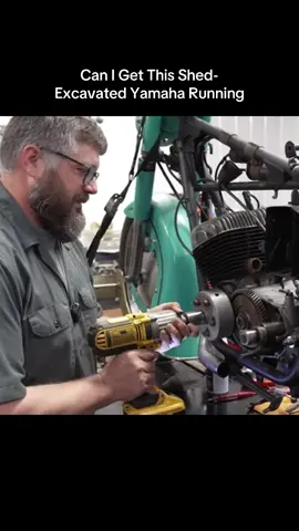 Can I Get This Shed-Excavated Yamaha Running? #Excavated #Running #motorcycle #bikesandbeards #harleydavidson 
