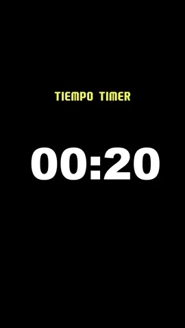 ¿Qué eres capaz de hacer en intervalos de 20 segundos con 15 de descanso? #Intervals #Time #Sports #Exercise #Stopwatch #Timer #Hiit #Training #Cardio #Yoga #Stretching #Warmup #Clock #Alarm #Productivity #Focus #IntervalTimer #Cronômetro #Temporizador #Reloj #Alarma #Intervalles #Minuteur #Intervalle #Zeit